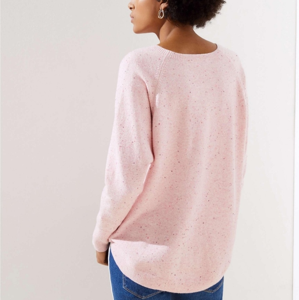 Loft Dolman Shirttail Sweater XS